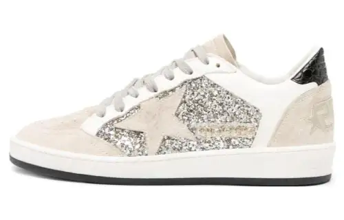 Golden Goose Ball Star Glitter Sneakers