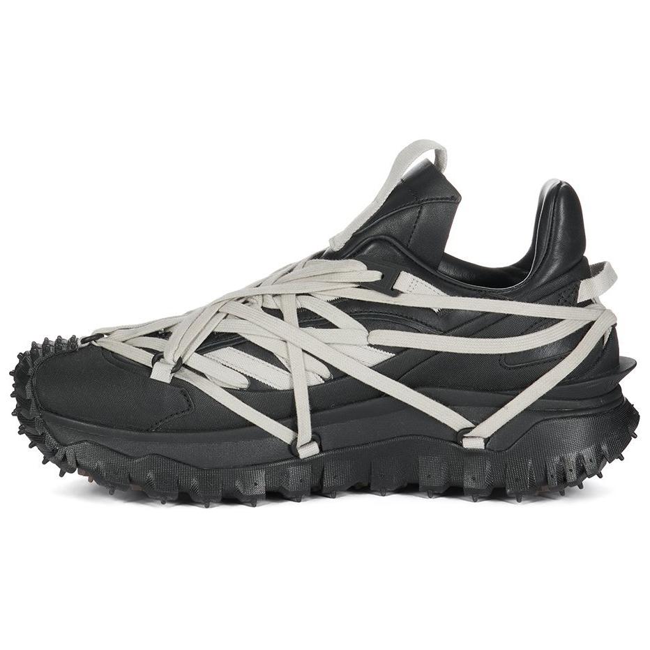Унисекс кроссовки Moncler x RICK OWENS Trailgrip (черные)