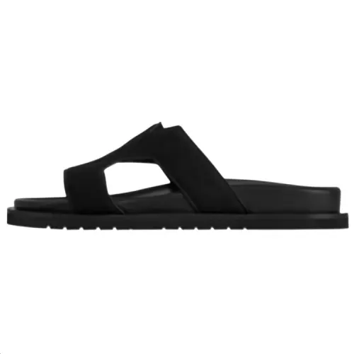 LOUIS VUITTON Oasis Slide Slippers Men's Black