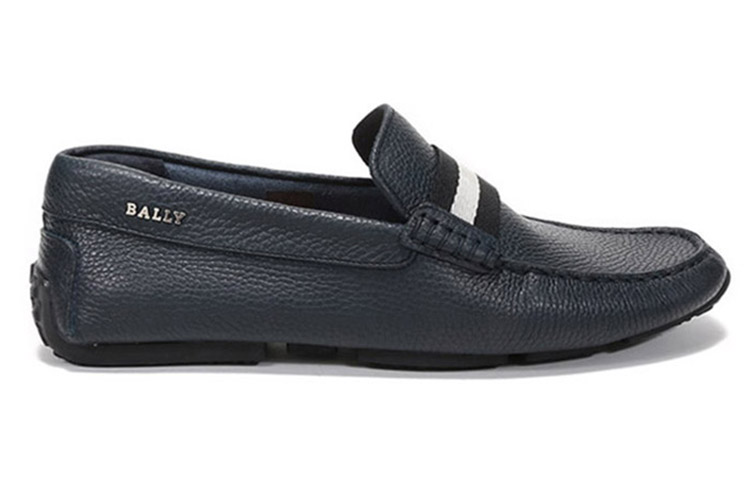 BALLY Flat Shoes Men's Marine Blue