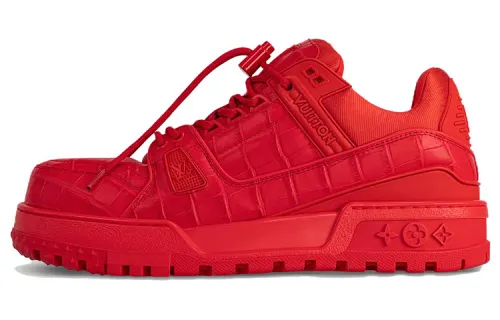 LOUIS VUITTON LV Trainer Maxi Sneaker Red