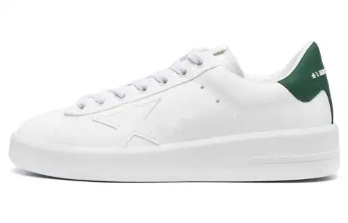Golden Goose Logo-print Laced Leather Sneakers