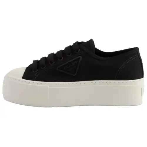 PRADA Low top Skateboard Shoes Women's Black