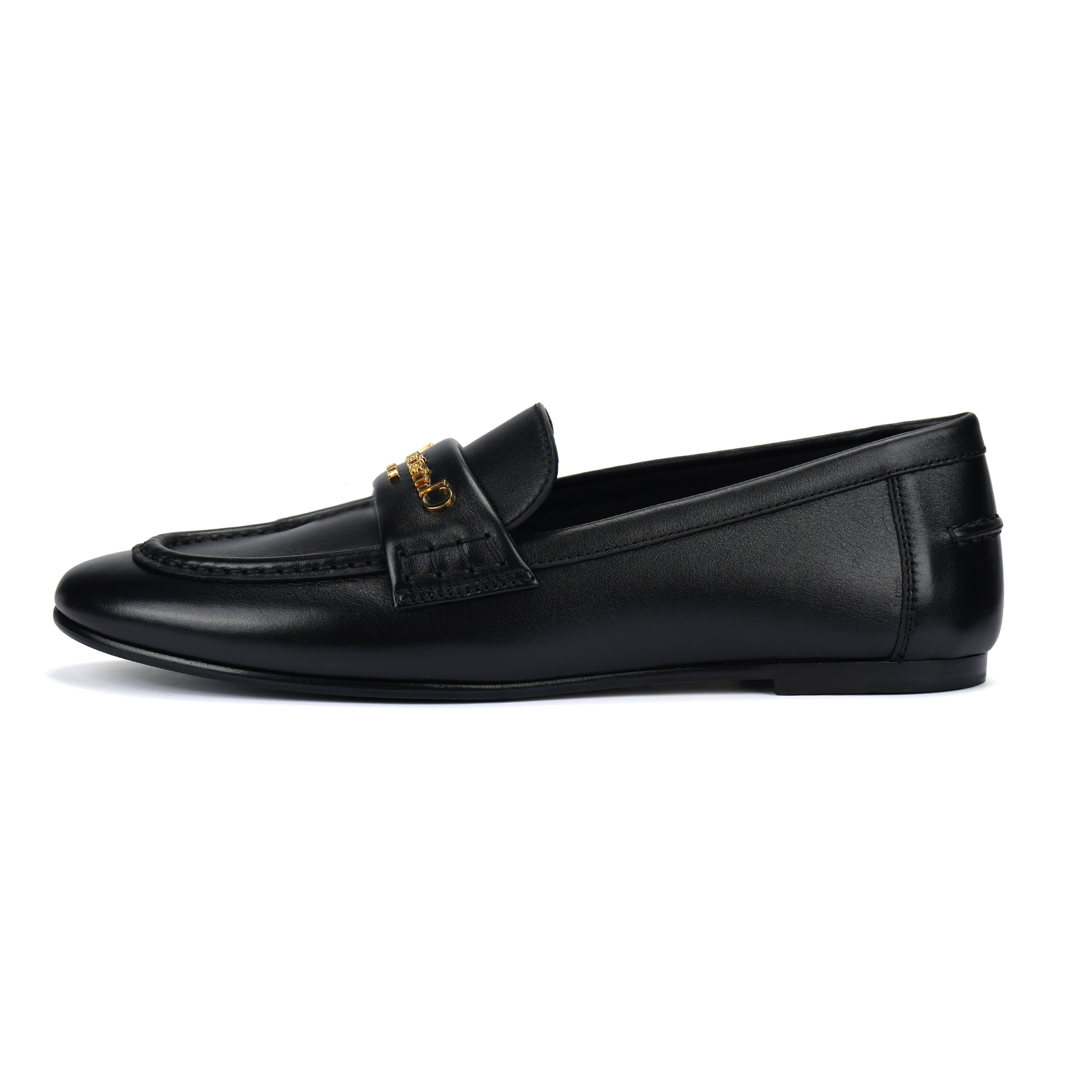 DIOR Boy Cow Leather Casual Shoes Women's Black