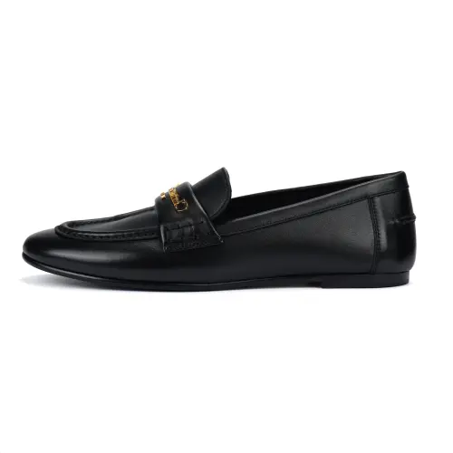 DIOR Boy Cow Leather Casual Shoes Women's Black