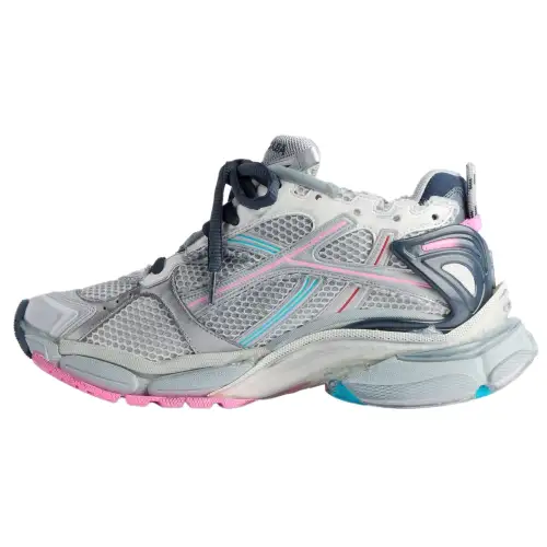 Balenciaga Mesh Panelled Lace Up Sneakers Women's