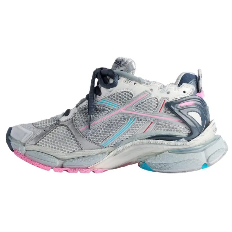 Balenciaga Mesh Panelled Lace Up Sneakers Women's
