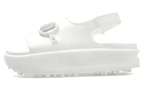 Gucci Wmns Horsebit Flatform Sandal 'White' Women's