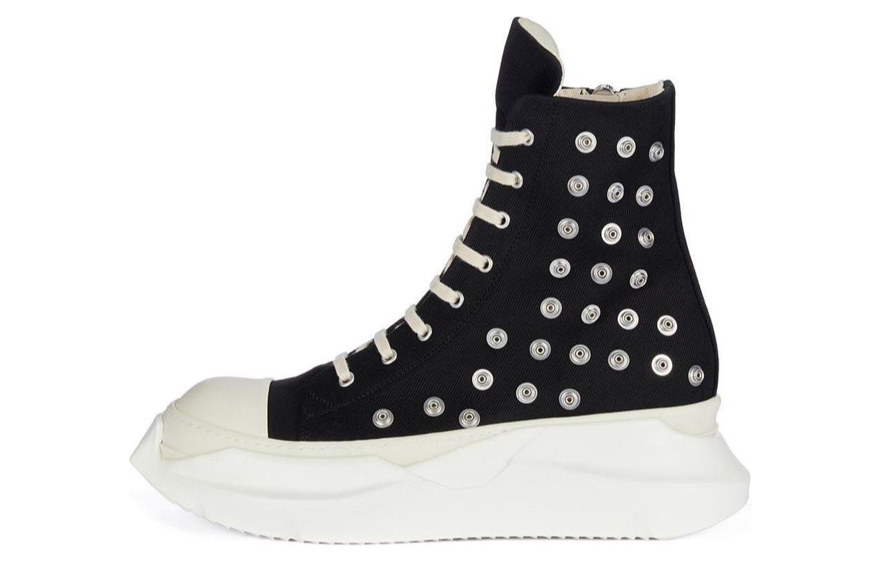 Женские кеды Rick Owens DRKSHDW (черные)