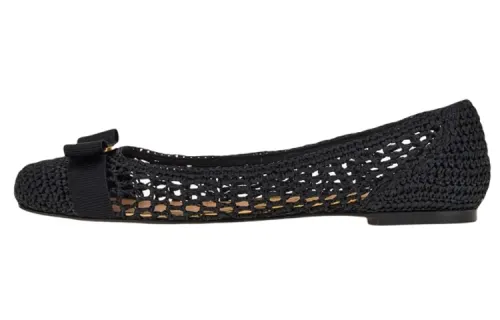 FERRAGAMO Vara Bow Ballerina Shoes