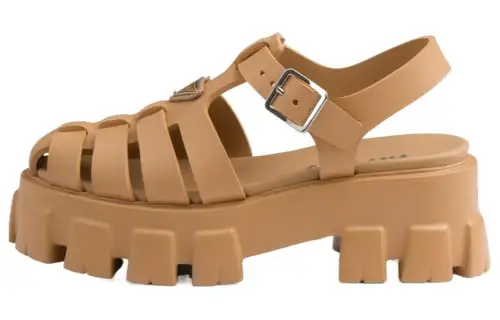 PRADA Monolith 55mm Platform Sandals