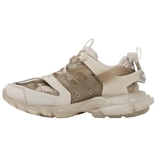 Balenciaga Track Clear Sole Light Beige Women's