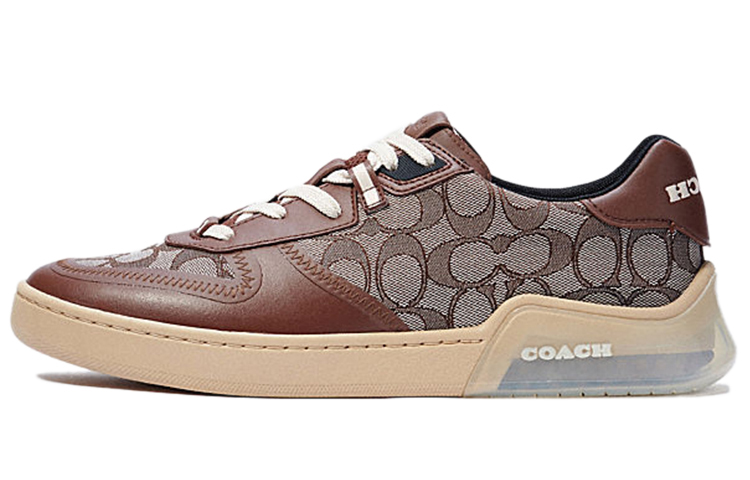 Мужские кеды COACH CitySole (коричневые)