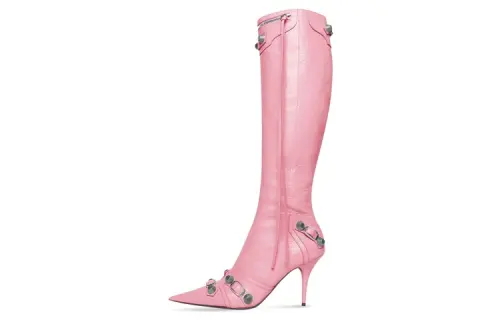 Balenciaga Cagole Pointed Toe Boots Women's