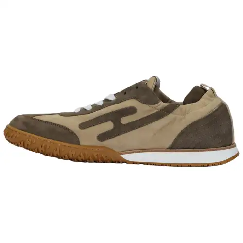 HERMES Jet Low top Casual Shoes Men's Umber