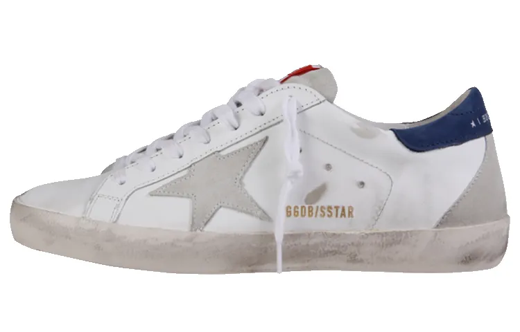 Golden Goose Super Star Skateboard Shoes Men's Low Top White