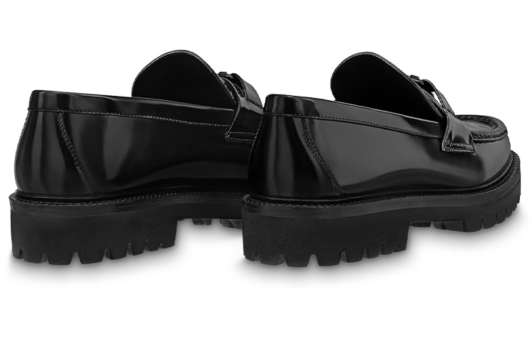 LOUIS VUITTON Major Loafer Shoes 'Black'