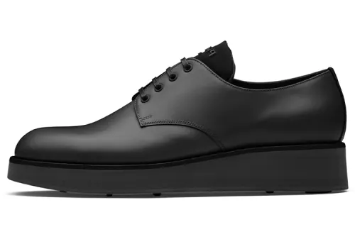 PRADA Men's Casual Shoes Men's Low Top Black