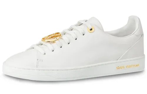 LOUIS VUITTON Lv Frontrow Sports Shoes 'White Yellow' Women's