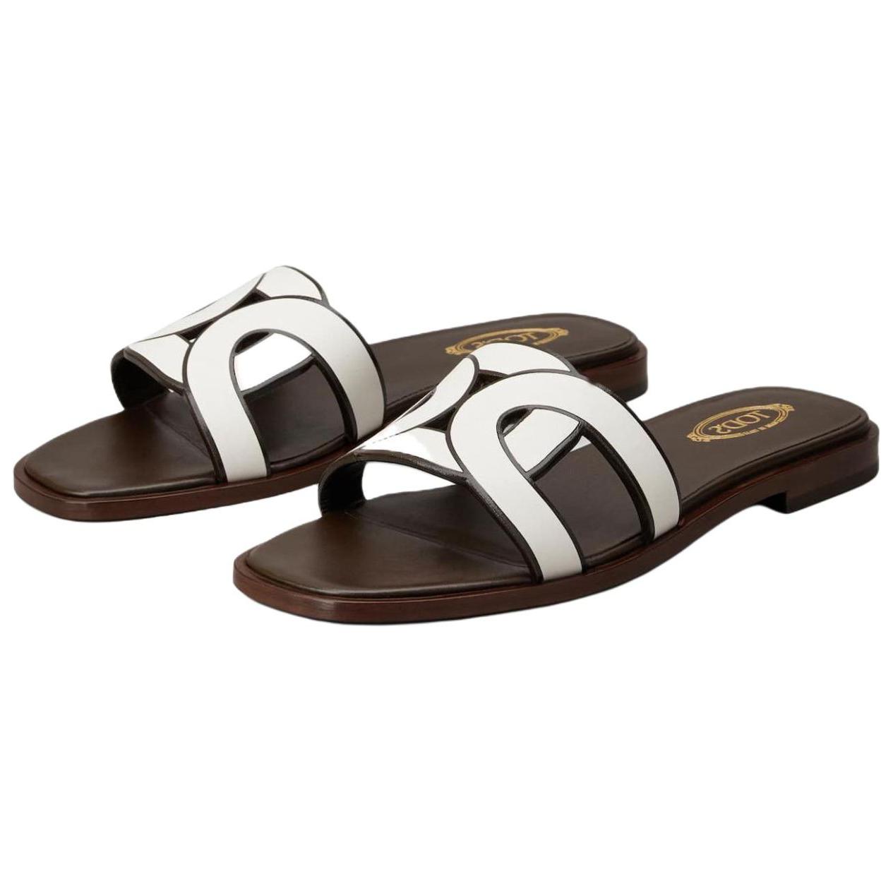 TOD'S Chain Slip On Sandals Women's
