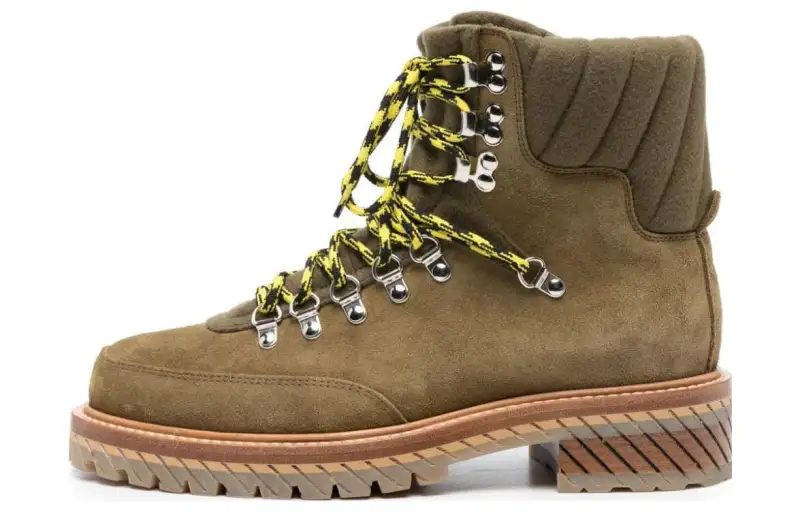 OFF-WHITE Gstaad Suede Ankle Boots