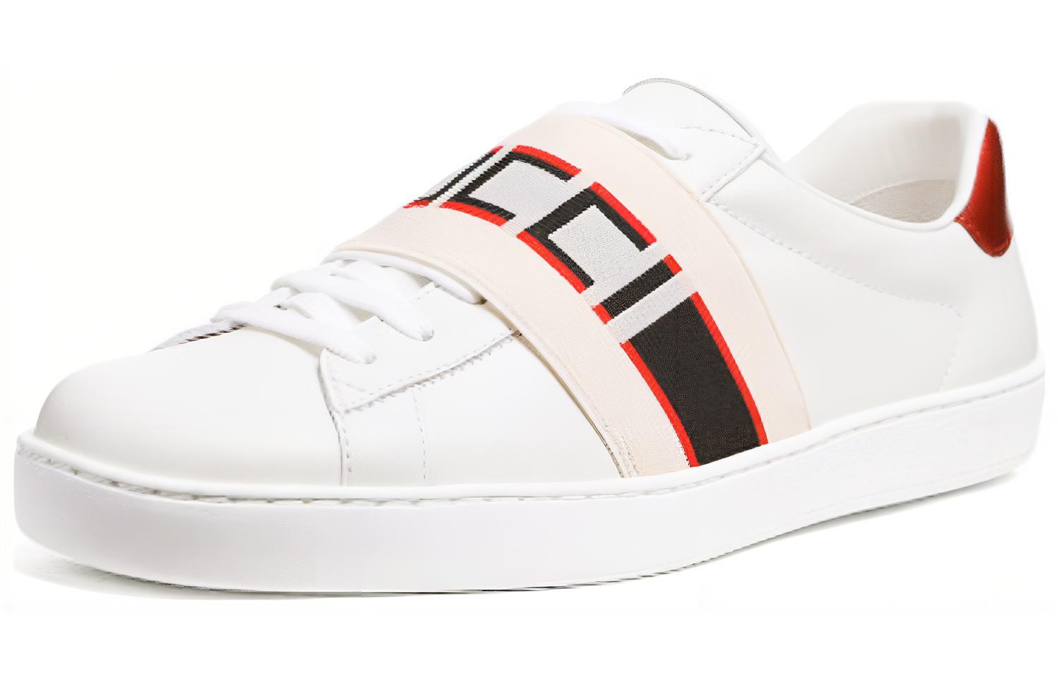 Мужские кеды Gucci ACE (белый) — фото 2