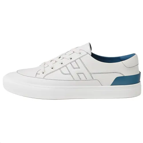 HERMES Deep Low top Skateboard Shoes Men's White