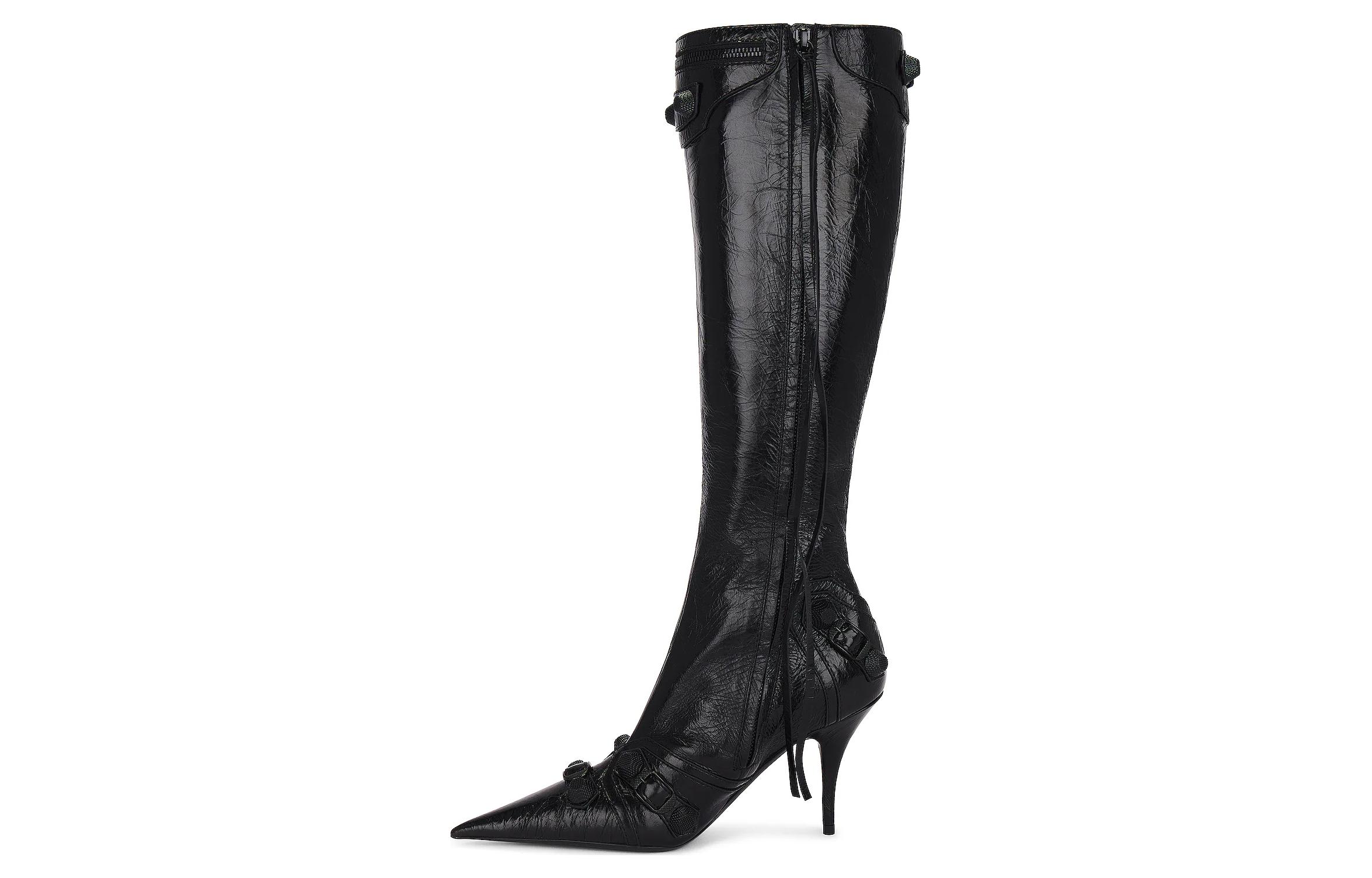 Balenciaga Cagole Heeled Boots Women's