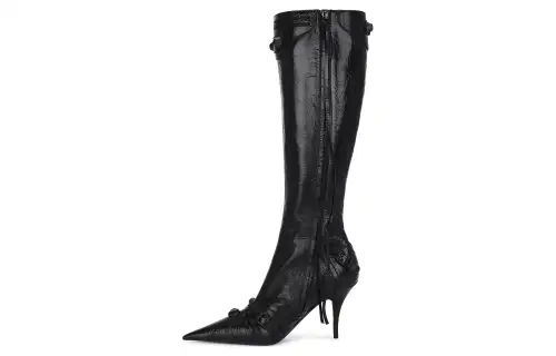 Balenciaga Cagole Heeled Boots Women's