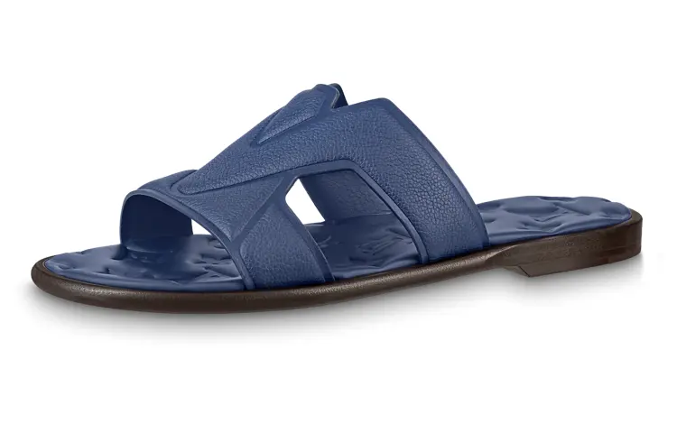 LOUIS VUITTON Oasis Stylish Sandal Men's Blue