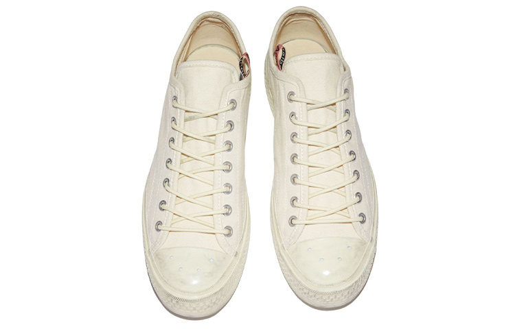 Женские кеды Acne Studios Ballow (бежевые) — фото 3
