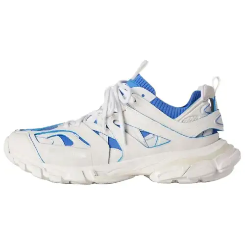 Balenciaga Track Sock Low top Casual Shoes Men's Blue White