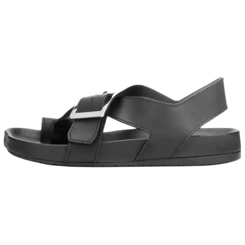 LOEWE Ease Buckle Leather Sandals