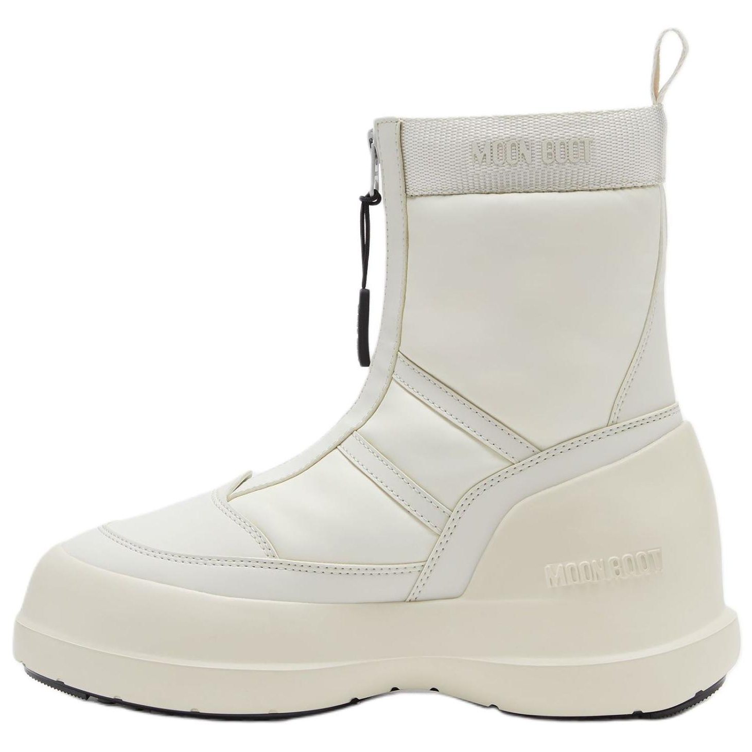 Женские ботинки Moon Boot Luna PU (белые)