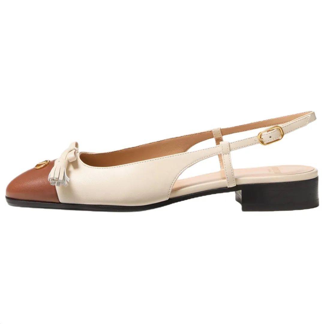 Valentino Valet Du Roi Bow Detailed Ballet Flats Women's