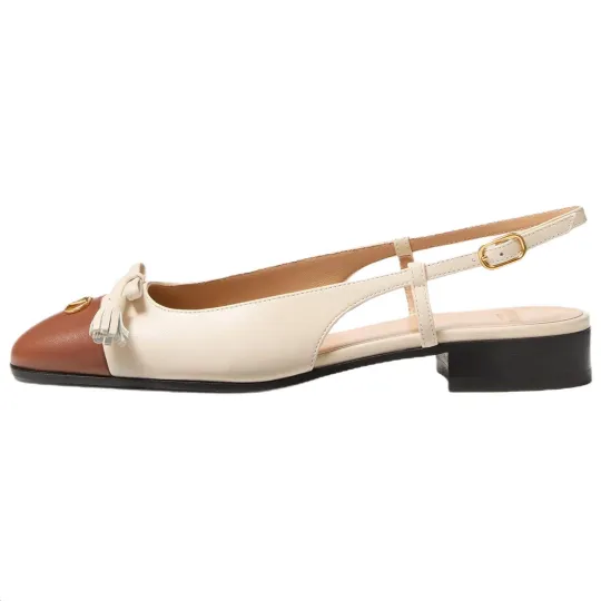 Valentino Valet Du Roi Bow Detailed Ballet Flats Women's