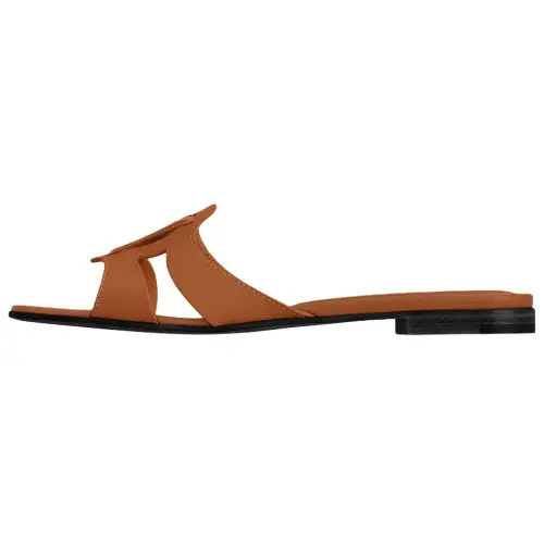 LOUIS VUITTON Isola Slide Slippers Women's Brown