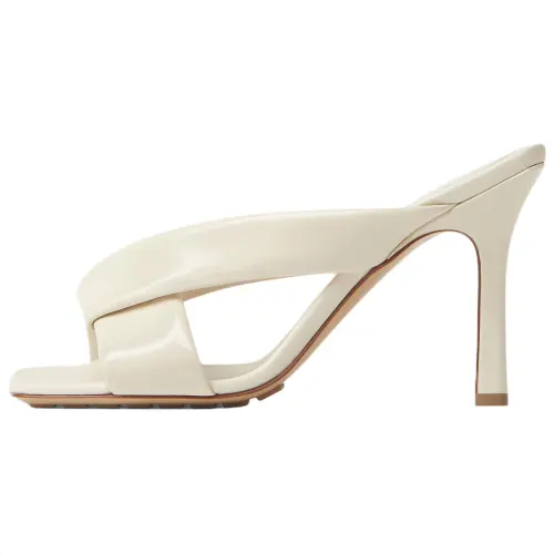 Bottega Veneta Riva Padded Heeled Sandals Women's