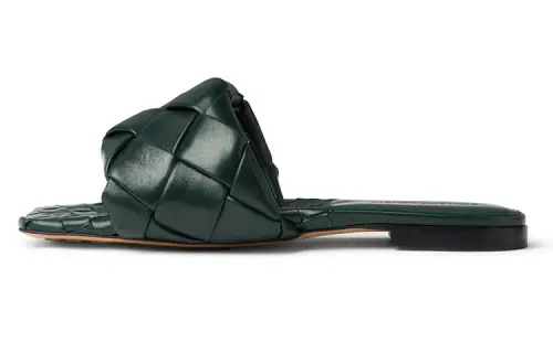 Bottega Veneta Lido Slide Slippers Women's Jasper
