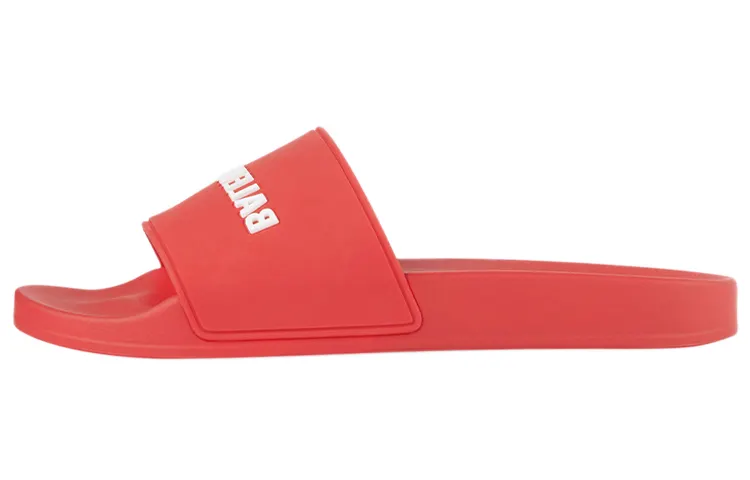 Balenciaga Pool Slides 'Red'