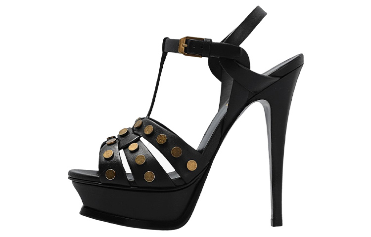 SAINT LAURENT Tribute Platform Sandals Women's