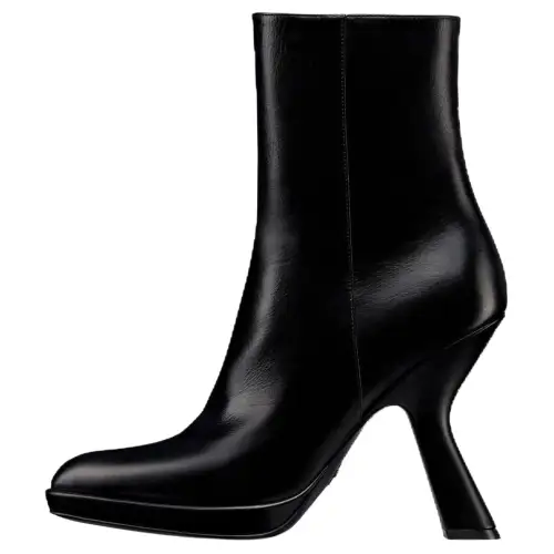 DIOR D Fiction Infinite Dream Ankle Boots 10.5cm Women's Black