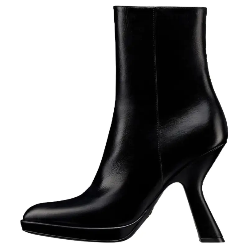DIOR D Fiction Infinite Dream Ankle Boots 10.5cm Women's Black