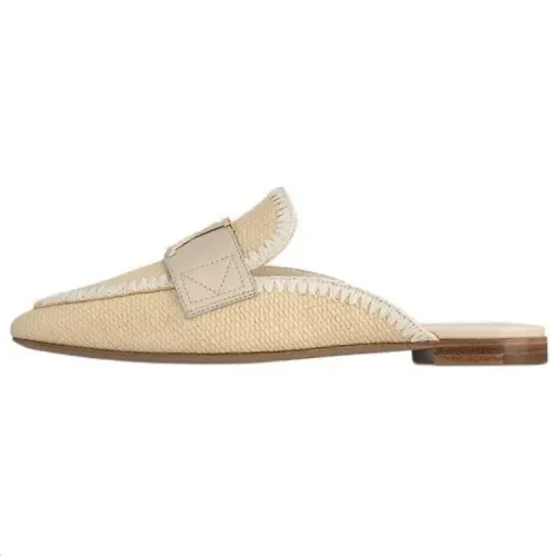 LOUIS VUITTON Capri No Special Function Closed Toe Slippers Women's Beige