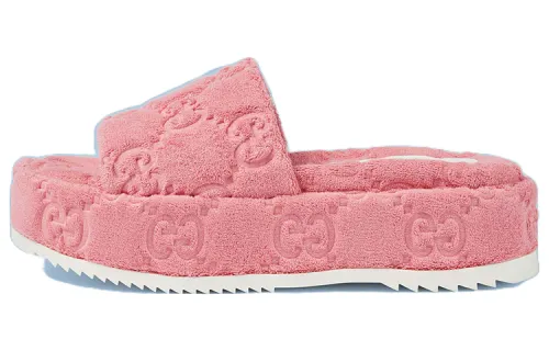 Gucci Wmns Gg Platform Sandal 'Wild Rose' Women's
