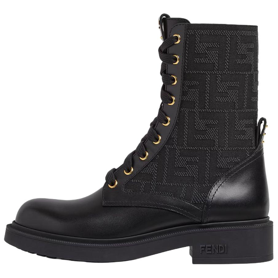 Женские ботинки Fendi FENDI (черные)