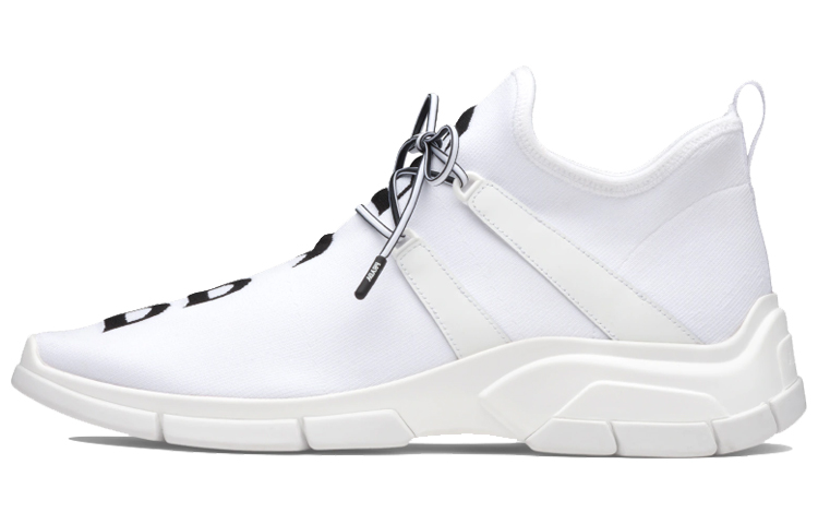 Мужские кеды Prada 4E3492_3V98_F0964 (белые)