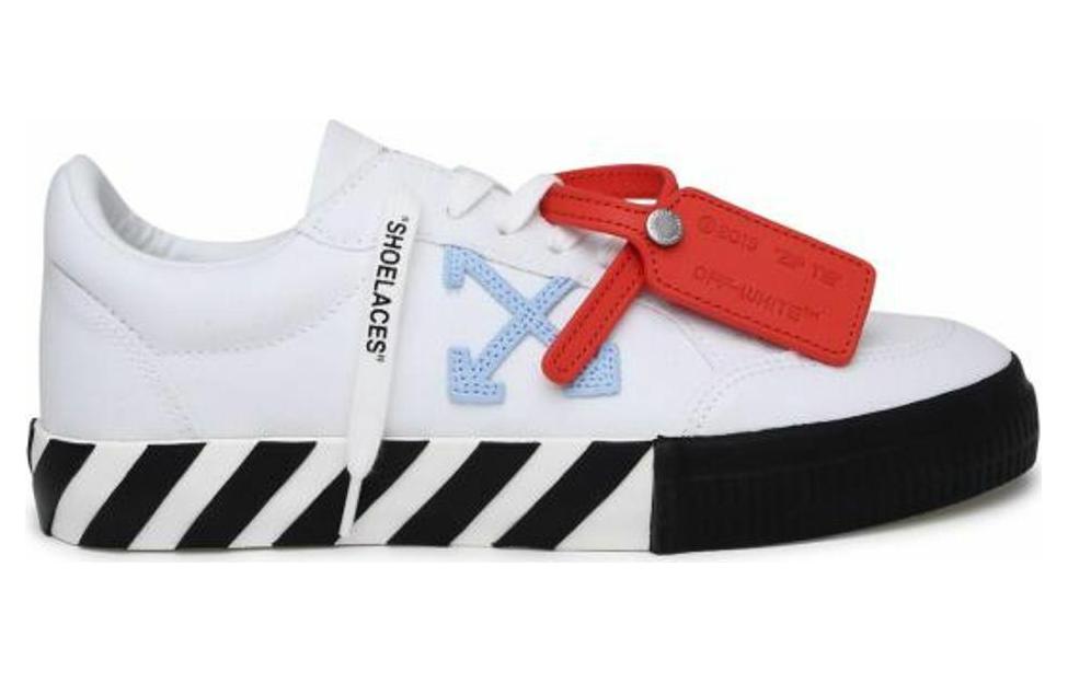 Мужские кеды OFF-WHITE Vulcanized (белый) — фото 2