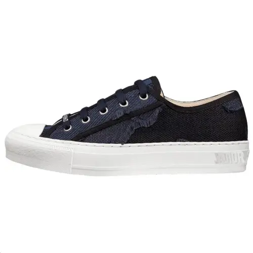 DIOR Walk'n'Dior Low top Skateboard Shoes Women's Dark Blue