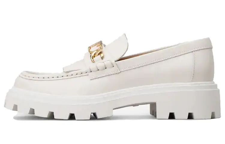 TOD'S Chain Link Loafers Women's
